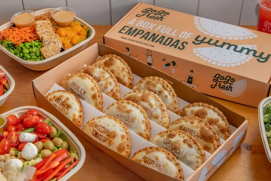 Gogo Fresh Downtown Corporate Catering and Group Ordering located at 243 NE 3rd St, Miami, FL 33132, USA. Gogo Fresh Downtown's top menu items include Gluten-Free Chicken Pesto Wrap, Gluten-Free Chicken Santa Fe Wrap, Gluten-Free Falafel Wrap.