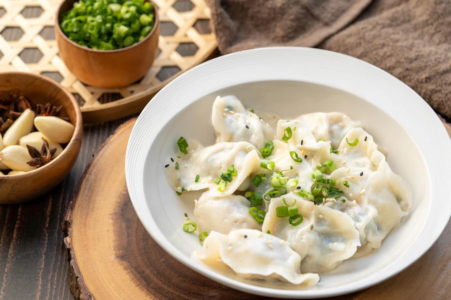 Dumpling Bites Corporate Catering and Group Ordering located at 1556 Noriega St, San Francisco, CA 94122, USA. Dumpling Bites's top menu items include Tray of Vegetarian Spring Rolls, Tray of Salt & Pepper Tofu, Tray of Cucumber Salad.