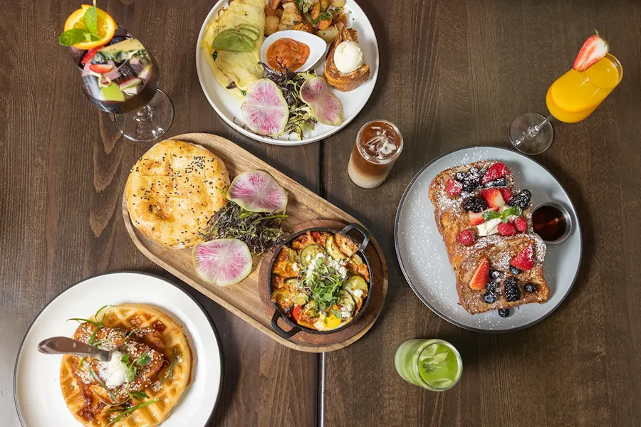 Sprout Cafe Corporate Catering and Group Ordering located at 168 University Ave, Palo Alto, CA 94301, USA. Sprout Cafe's top menu items include Breakfast Croissant, Mango Chia Pudding, Matcha Overnight Oats.