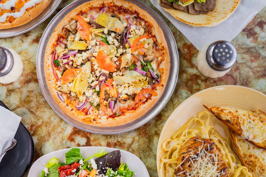 Palio's Pizza Cafe At Firewheel Corporate Catering and Group Ordering located at 615 Town Square Blvd, Garland, TX 75040, USA.