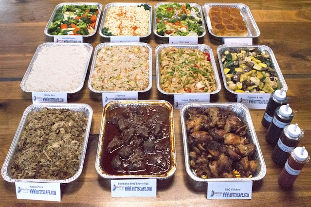 Hawaiian-Style Buffet!