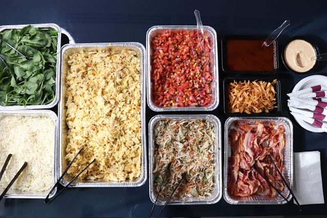 The Naked Breakfast Burrito Bar