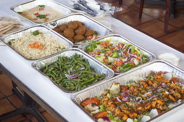 Mediterranean Feast with the Works