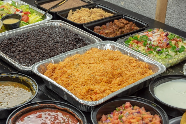 Deluxe Build Your Own Taco Bar