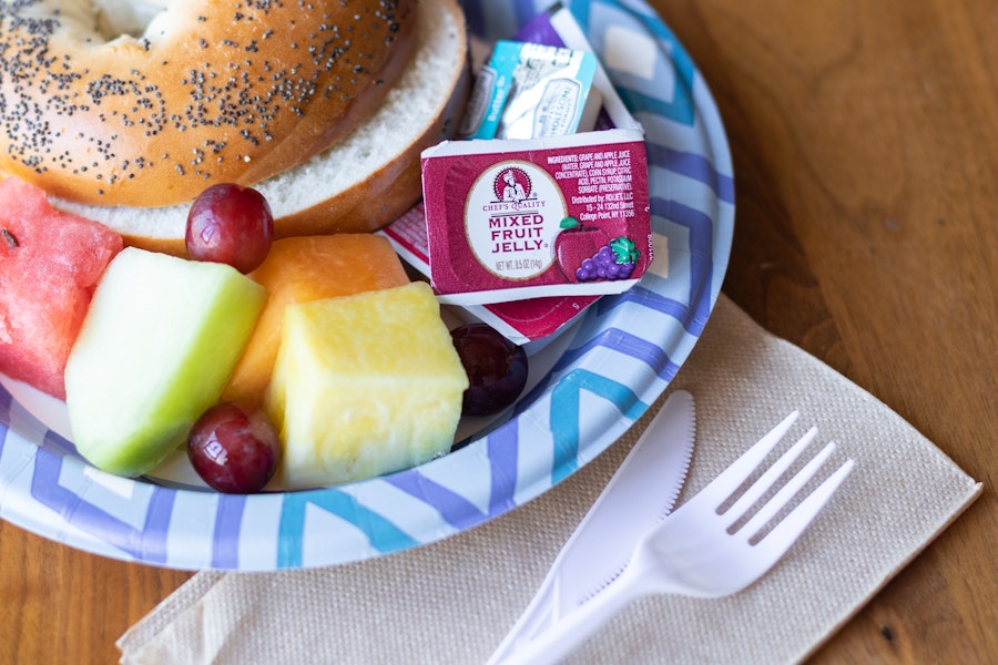 Italian Gourmet Deli Corporate Catering and Group Ordering located at 1707 L St NW, Washington, DC 20036, USA. Italian Gourmet Deli's top menu items include Fresh fruit, Coffee, Assorted bagels: with cream cheese, butter, & jam (per person).