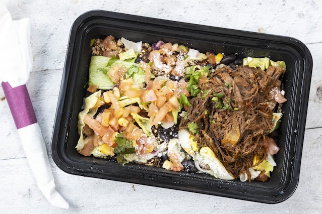 Individual Latin Quinoa Bowls