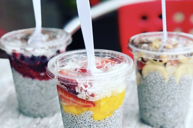 Individual Chia Puddings