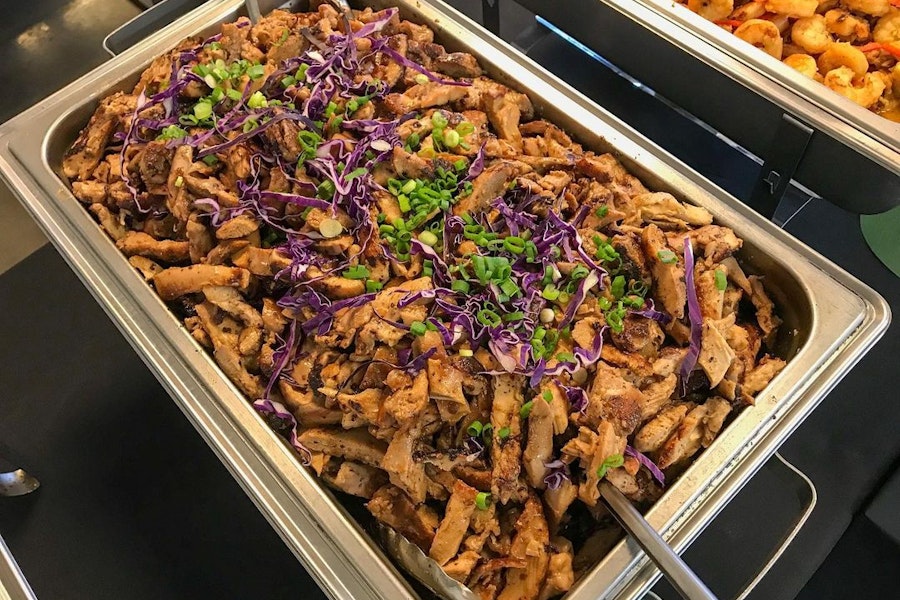 Miss Subi Corporate Catering and Group Ordering located at 407 Old County Rd, Belmont, CA 94002, USA. Miss Subi's top menu items include Half Tray of Spam & Tamago Musubis, Black Current Strawberry Lemonade, Pineapple Ginger Lemonade.