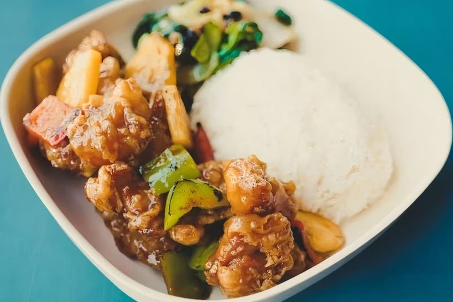 Mamahuhu Corporate Catering and Group Ordering located at 173 Throckmorton Ave, Mill Valley, CA 94941, USA. Mamahuhu's top menu items include Tray of Egg Rolls, Tray of Chrysanthemum Salad, Tray of Crunchy Mala Cucumbers.