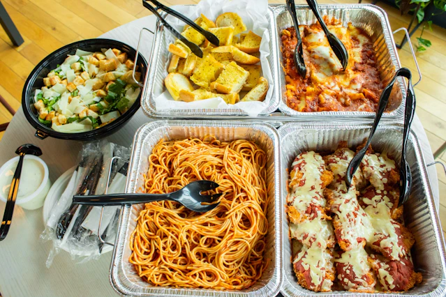 Classic Italian Pasta Buffet