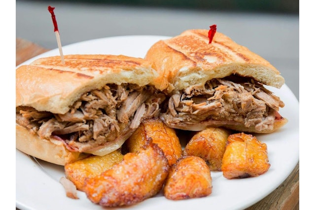 Habana Cuba's Individual Plates and Sandwiches