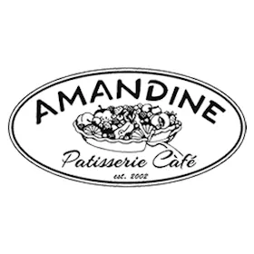Amandine Patisserie Cafe West LA logo - one of the top restaurants for catering in Los Angeles & Orange County