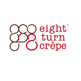 Eight Turn Crepe logo - one of the top restaurants for catering in New York City