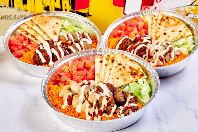 The Halal Guys Platters & Sandwiches