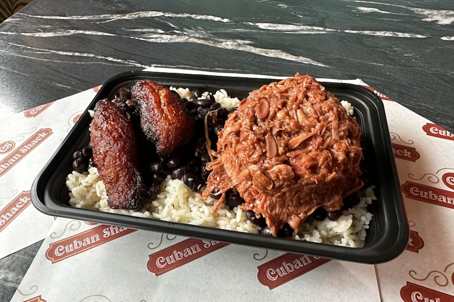 Cuban Shack Corporate Catering and Group Ordering located at 75 Hoyt St, Brooklyn, NY 11201, USA. Cuban Shack's top menu items include Steak Plate, Full Tray of Empanadas, Chicken Sandwich.