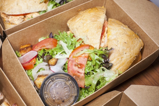 Sandwich, Wrap, and Salad Boxed Lunches