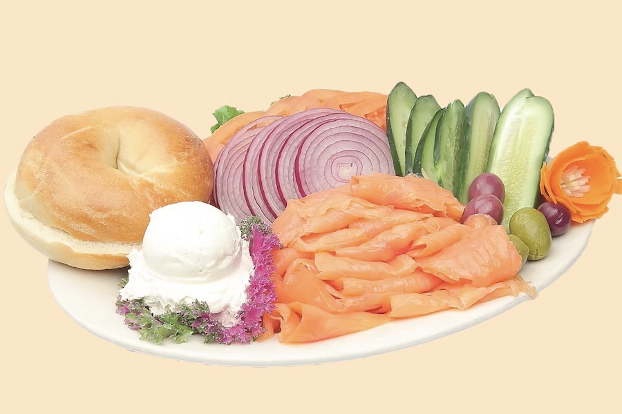 The Bagel Cafe Corporate Catering and Group Ordering located at 301 N Buffalo Dr, Las Vegas, NV 89145, USA. The Bagel Cafe's top menu items include Order of Fried Chicken Tenders, Individual Chef Salad, Individual Cobb Salad.