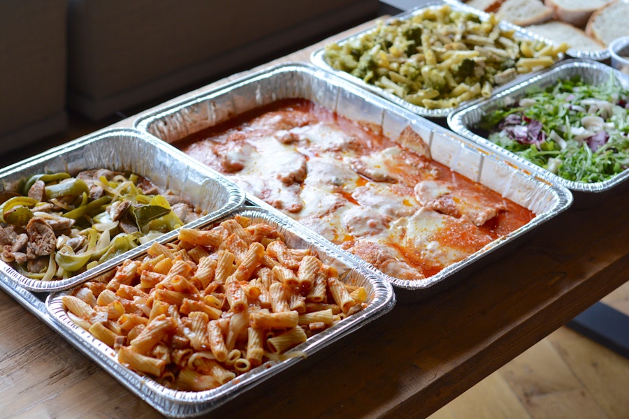 La Mozzarella Corporate Catering and Group Ordering located at 22910 Bothell Everett Hwy ste 150 a, Bothell, WA 98021, USA. La Mozzarella's top menu items include Tray of Caesar Salad.