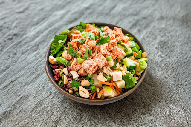 Southeast Asian Fusion Healthy Bowls