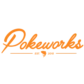 Pokeworks logo - one of the top restaurants for catering in Los Angeles & Orange County