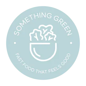SOMETHING GREEN logo - one of the top restaurants for catering in New York City