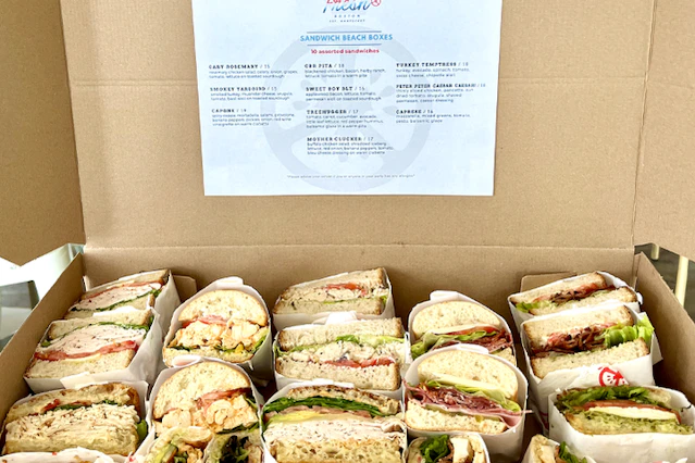 Beach Sandwich Boxes