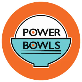 Power Bowls logo - one of the top restaurants for catering in New York City