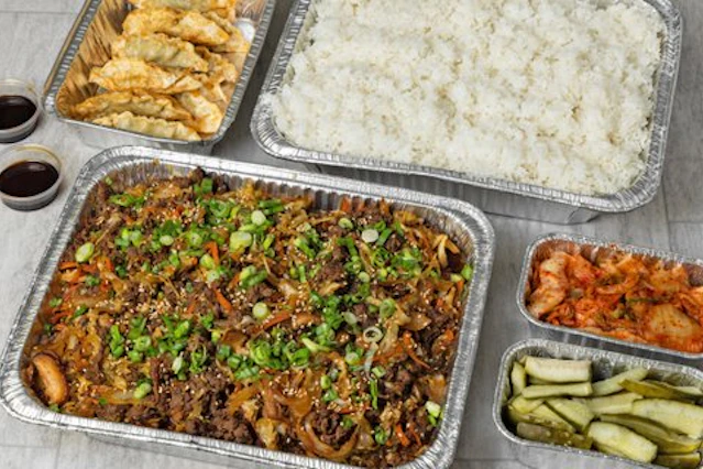 Korean-Inspired Buffet